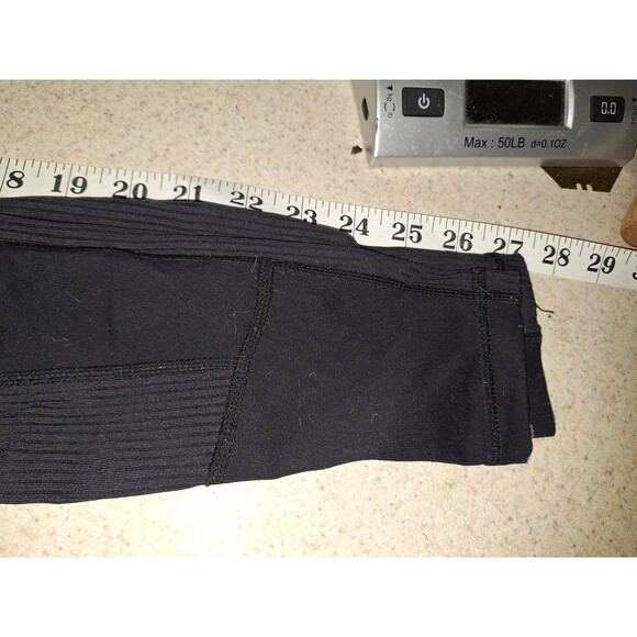 Glyder Black Full Leggings High Rise Activewear Yoga Size XS/S - Picture 4 of 6